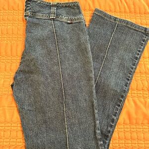 y2k vintage tommy jeans blue low rise bootcut jeans 
Size 11 back zipper